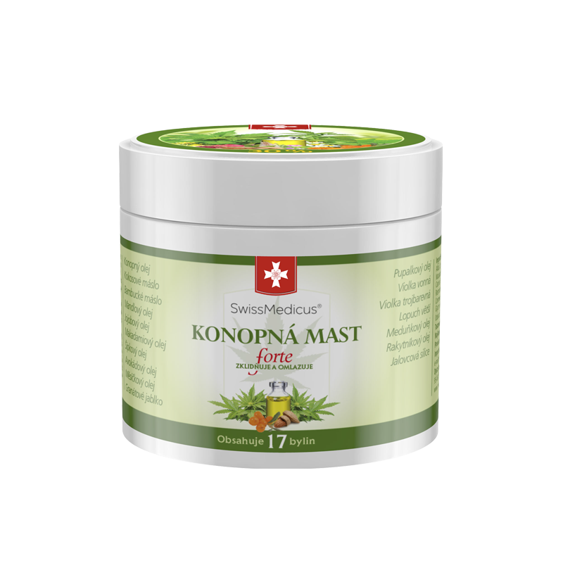 Konopná mast Forte
