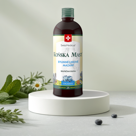 Koňská mast® Bylinné lihové mazání chladivé