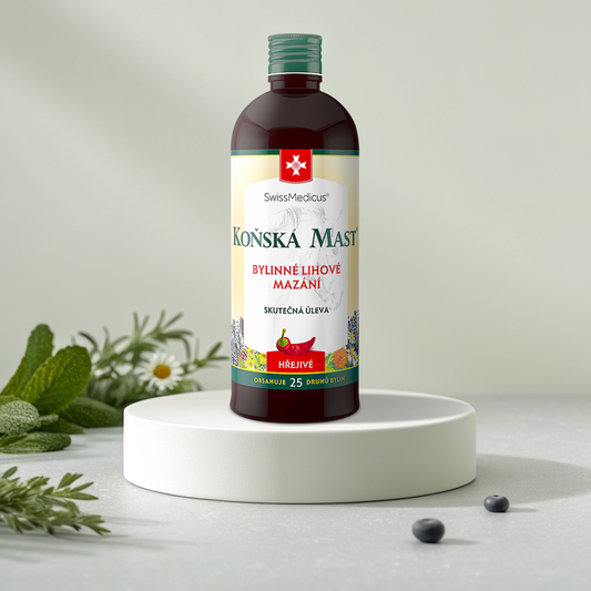 Koňská mast® Bylinné lihové mazání hřejivé
