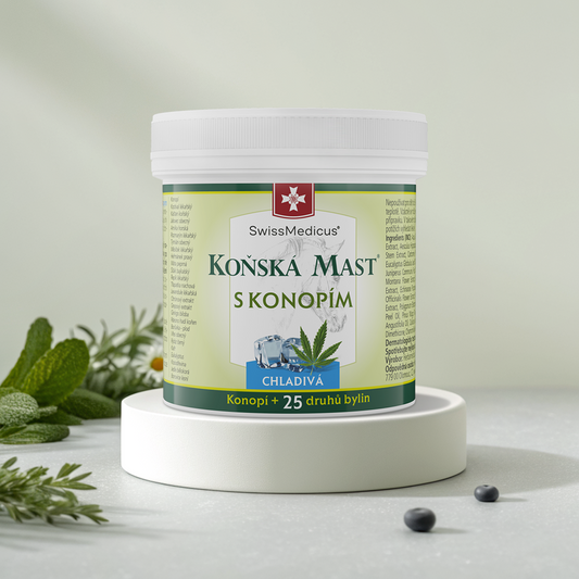 Koňská mast® s konopím chladivá