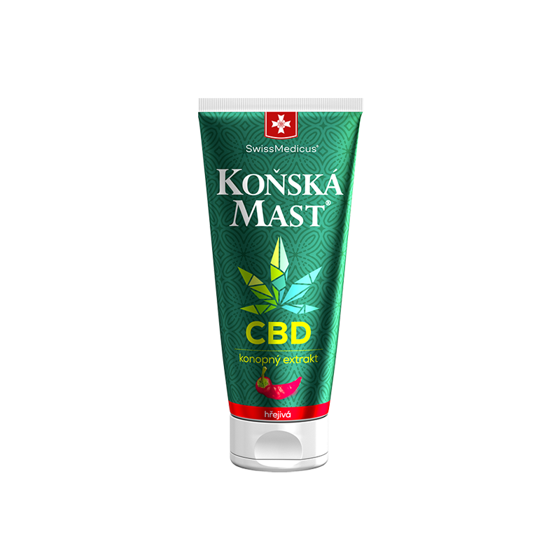 Koňská mast® s CBD hřejivá