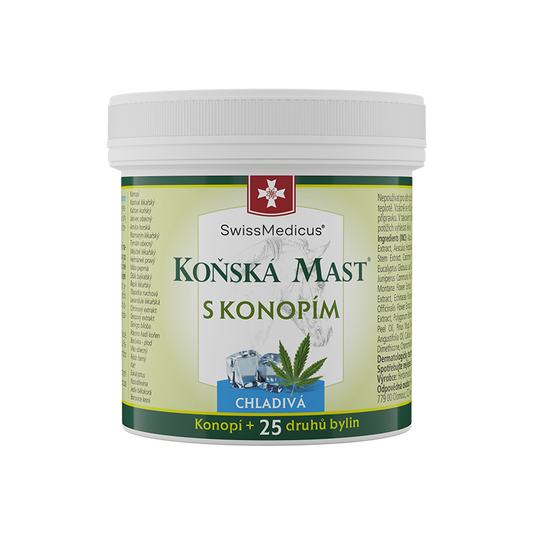 Koňská mast® s konopím chladivá