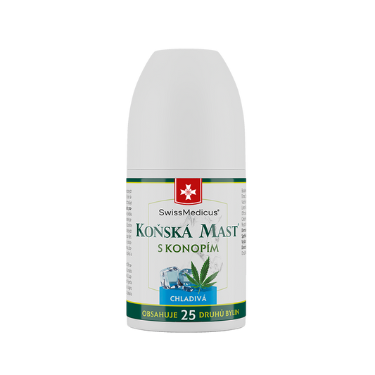 Koňská mast® s konopím chladivá ROLL-ON