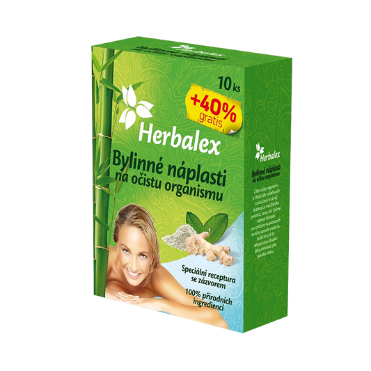 Herbalex Bylinné náplasti na očistu organismu