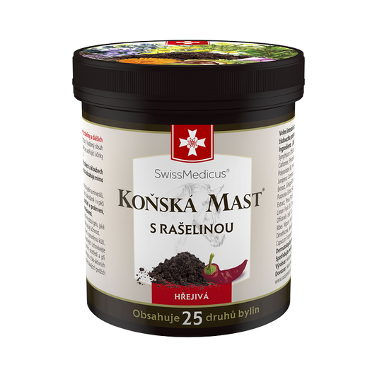Koňská mast® s rašelinou hřejivá