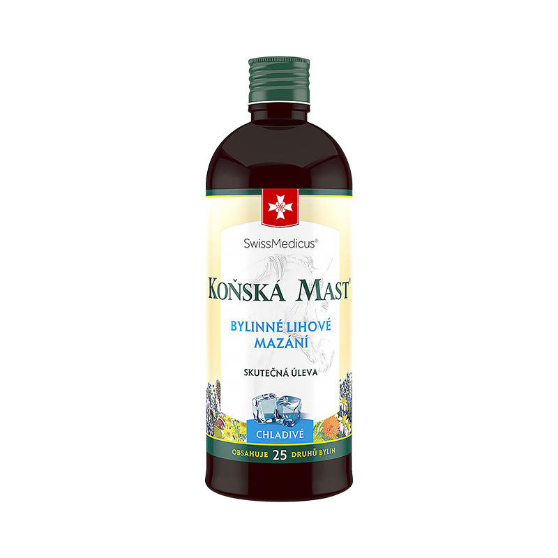 Koňská mast® Bylinné lihové mazání chladivé