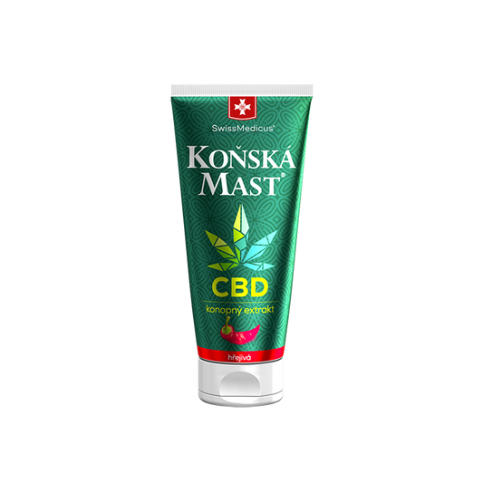 Koňská mast® s CBD hřejivá