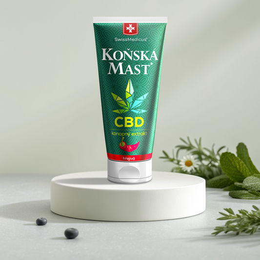 Koňská mast® s CBD hřejivá