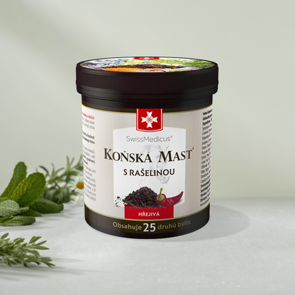 Koňská mast® s rašelinou hřejivá