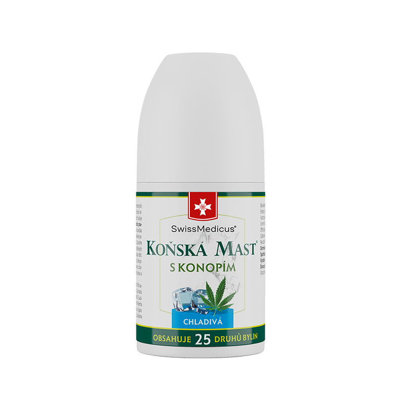 Koňská mast® s konopím chladivá ROLL-ON