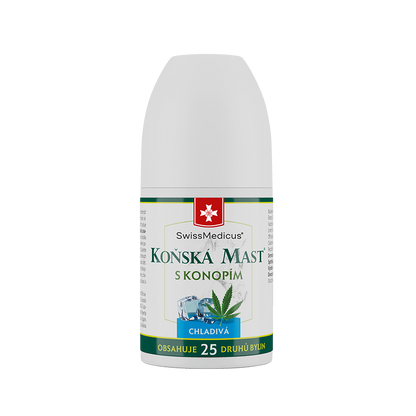 Koňská mast® s konopím chladivá ROLL-ON