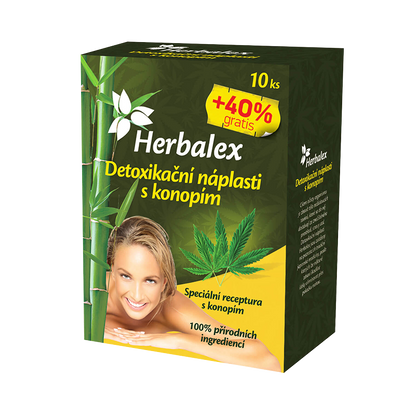 Detoxikační náplasti s konopím
