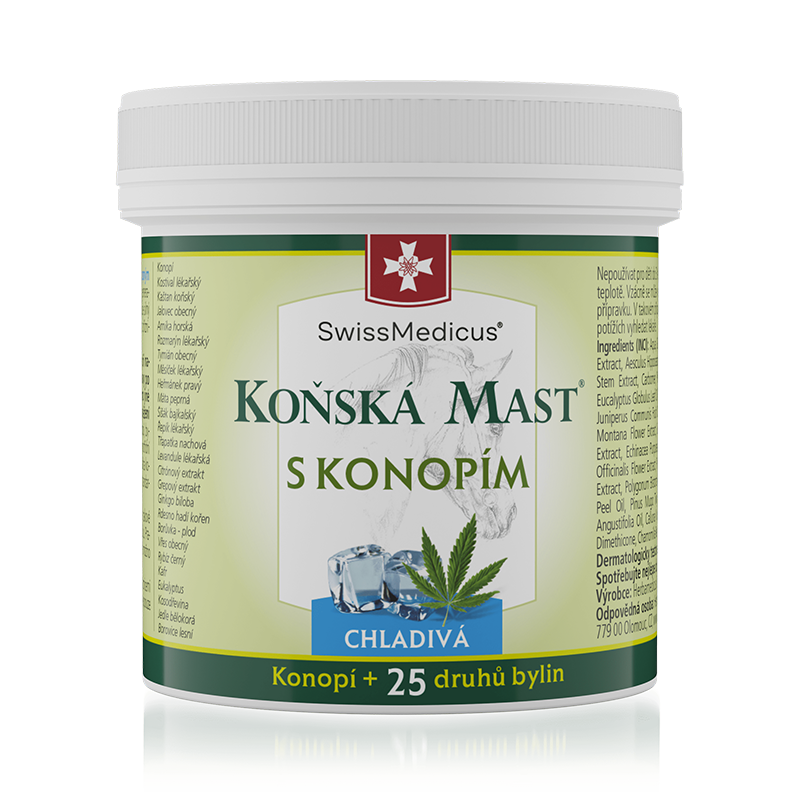 Koňská mast® s konopím chladivá