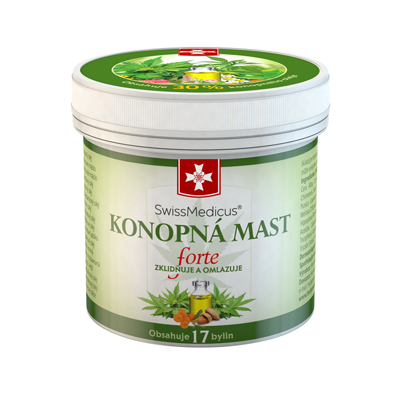 Konopná mast Forte