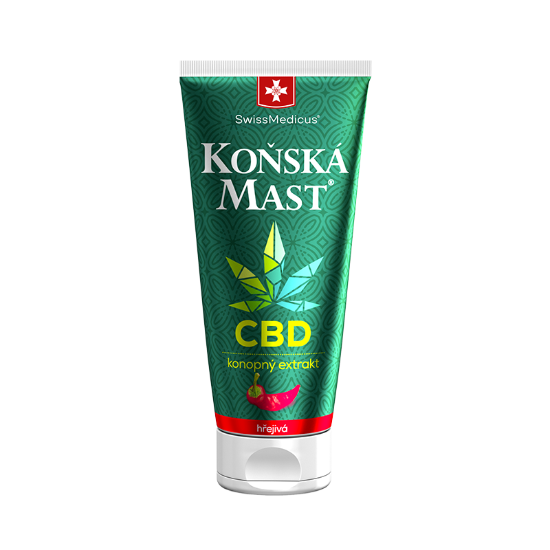 Koňská mast® s CBD hřejivá
