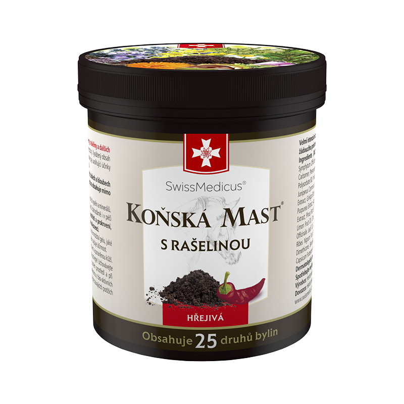 Koňská mast® s rašelinou hřejivá