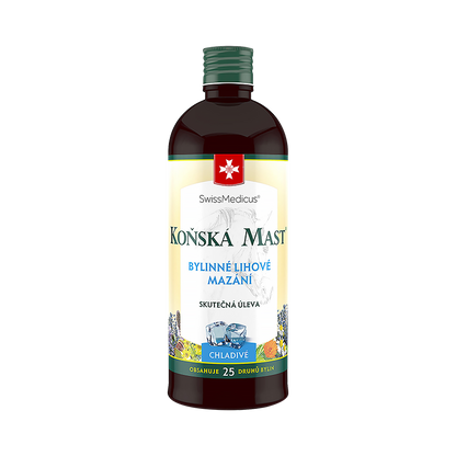 Koňská mast® Bylinné lihové mazání chladivé
