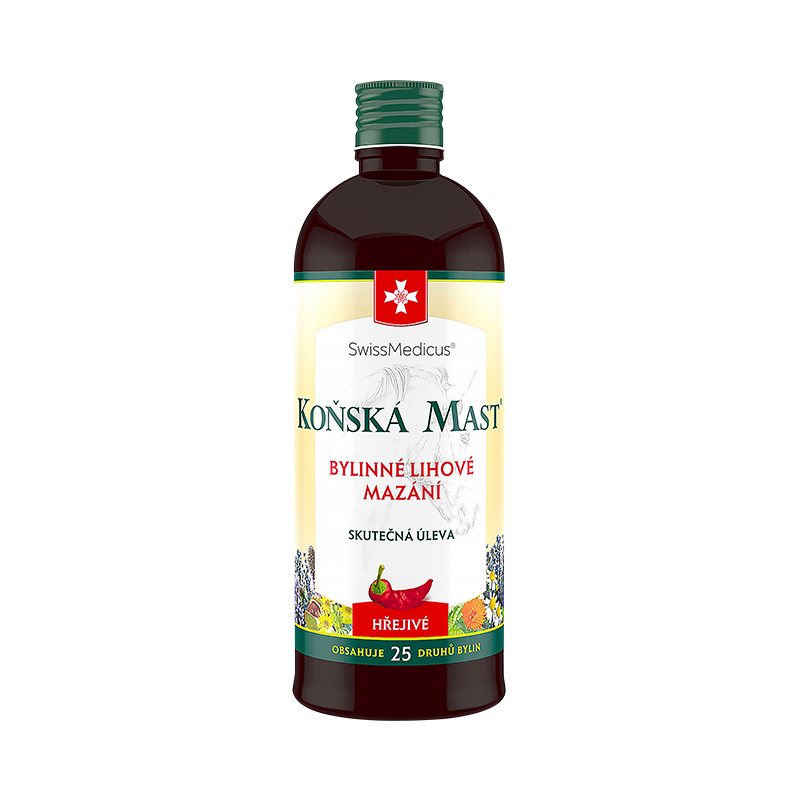Koňská mast® Bylinné lihové mazání hřejivé