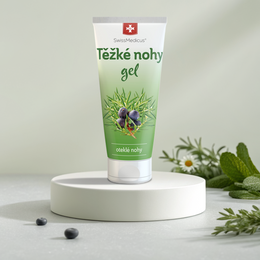 Těžké nohy gel