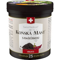 Koňská Mast s rašelinou hřejivá 250 ml