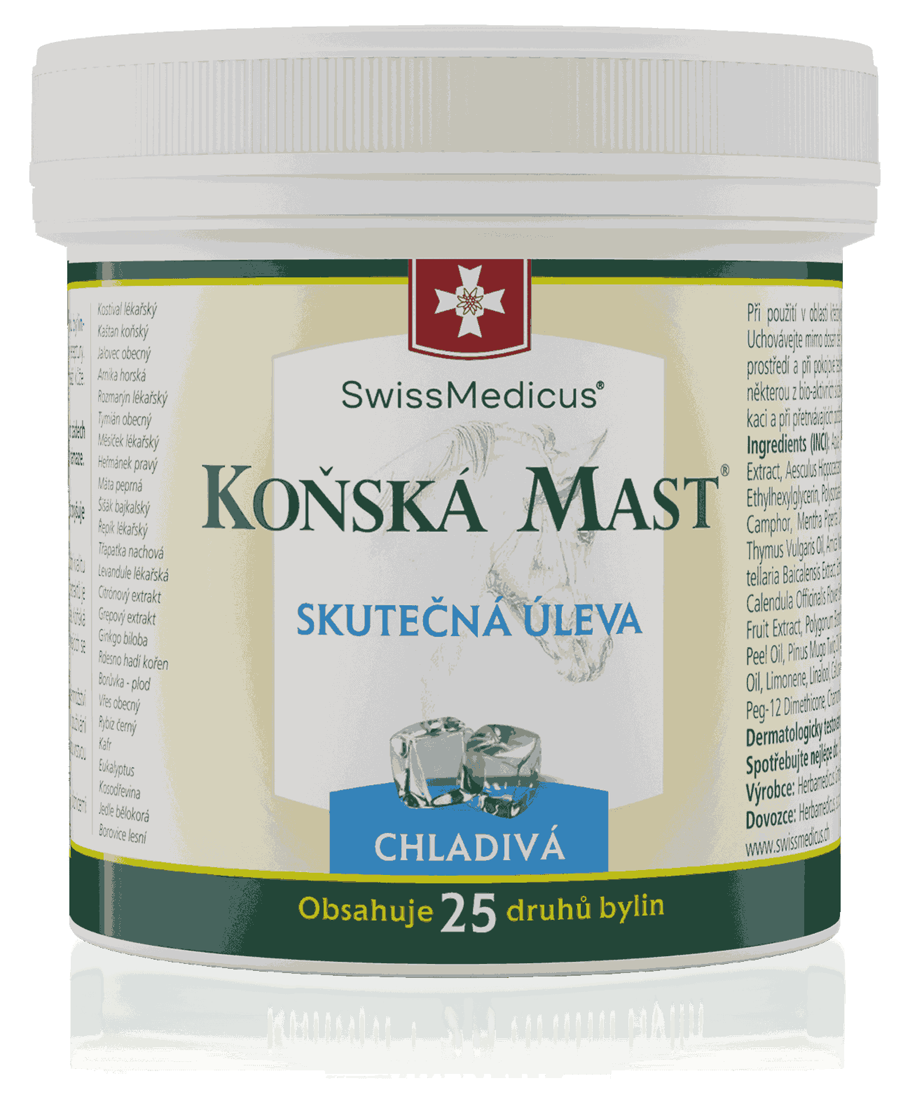 Koňská Mast chladivá 250 ml