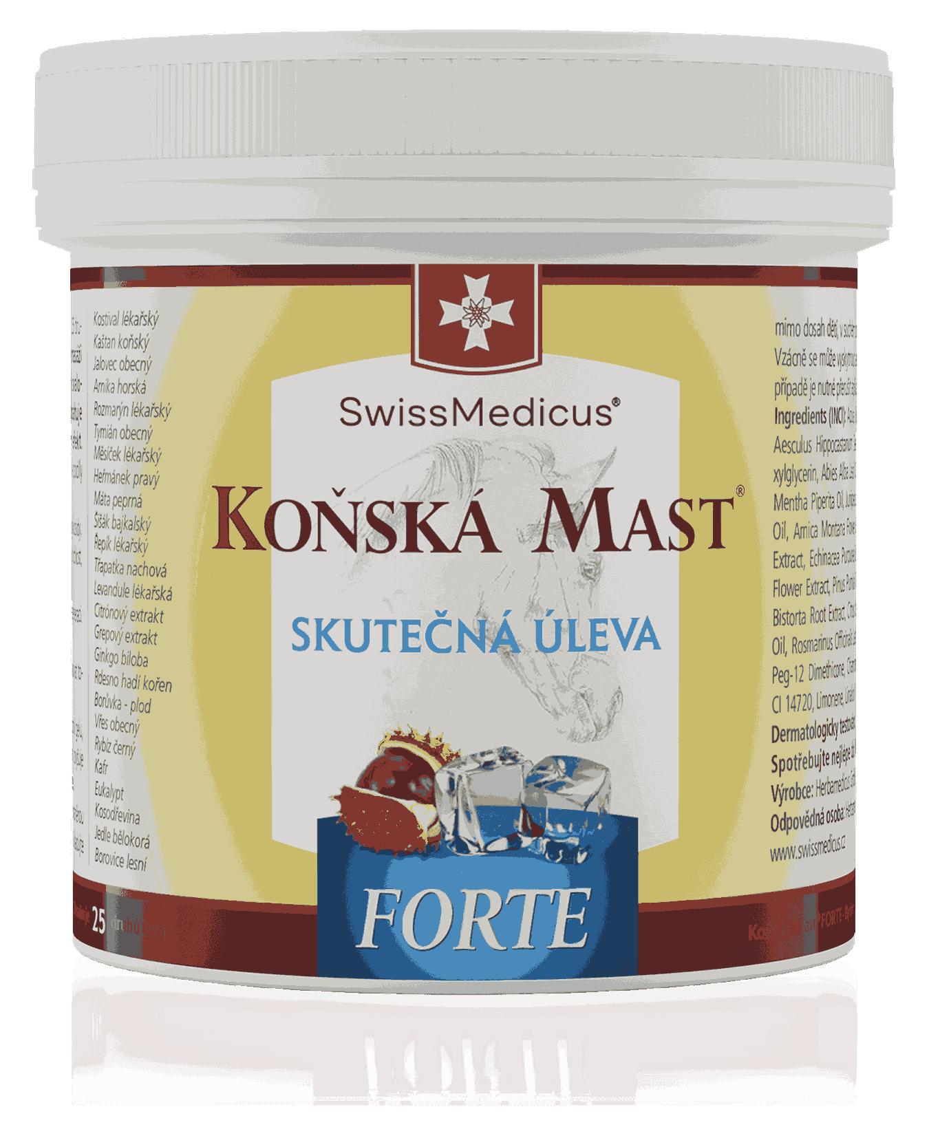 Koňská mast® forte chladivá - 500 ml