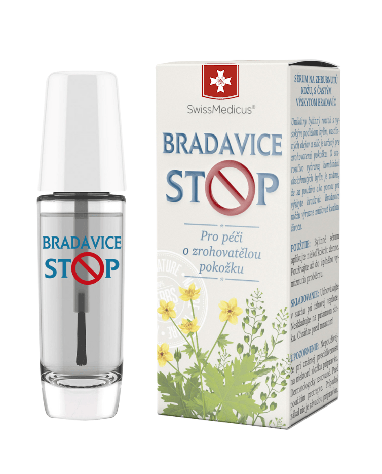 BradaviceStop Sérum na zrohovatělou kůži s častým výskytem bradavic 10 ml