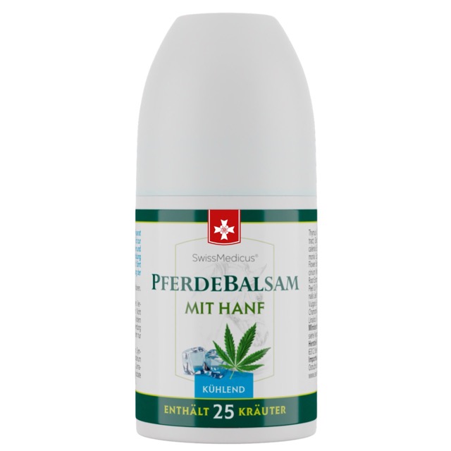 Konjska mast s konopljem hladna ROLL-ON 90 ml