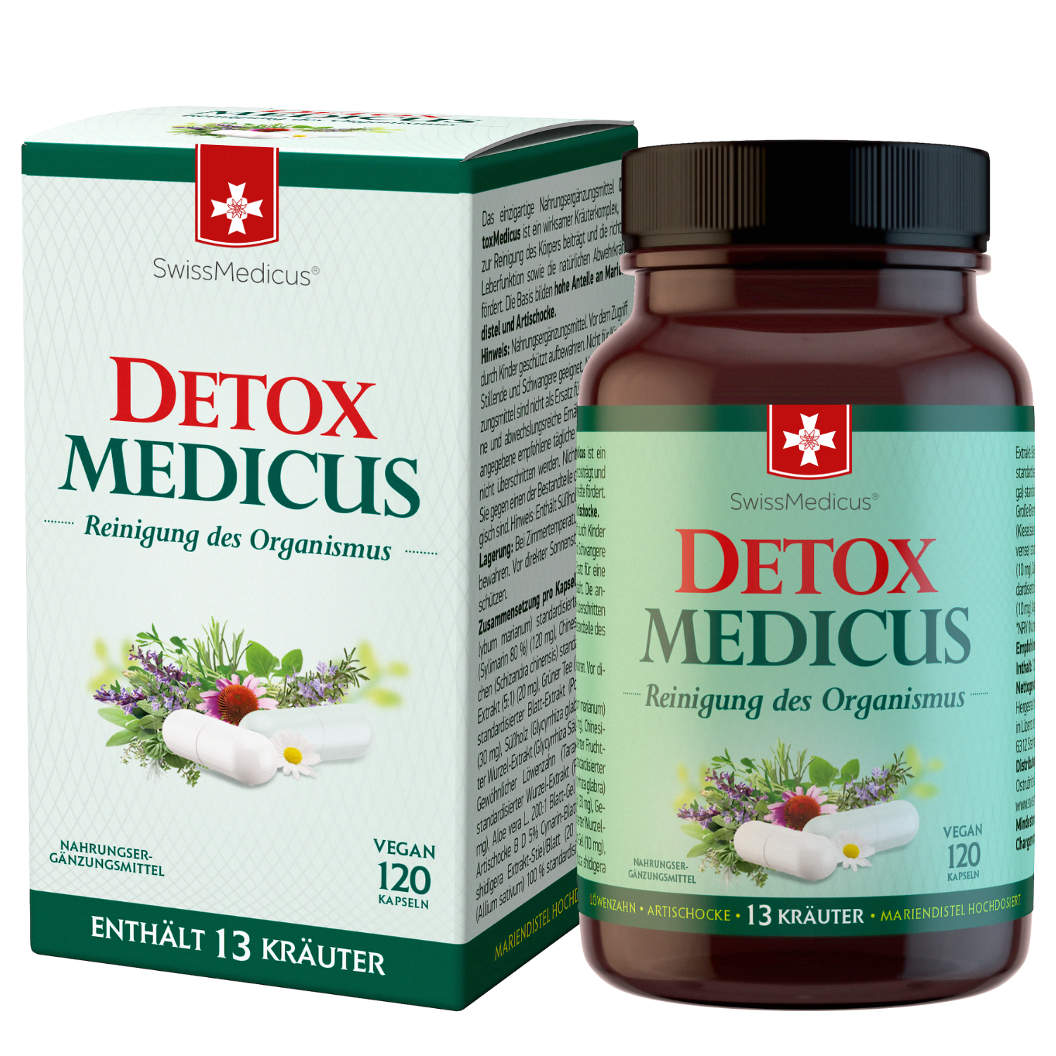 DetoxMedicus 120 kapslí