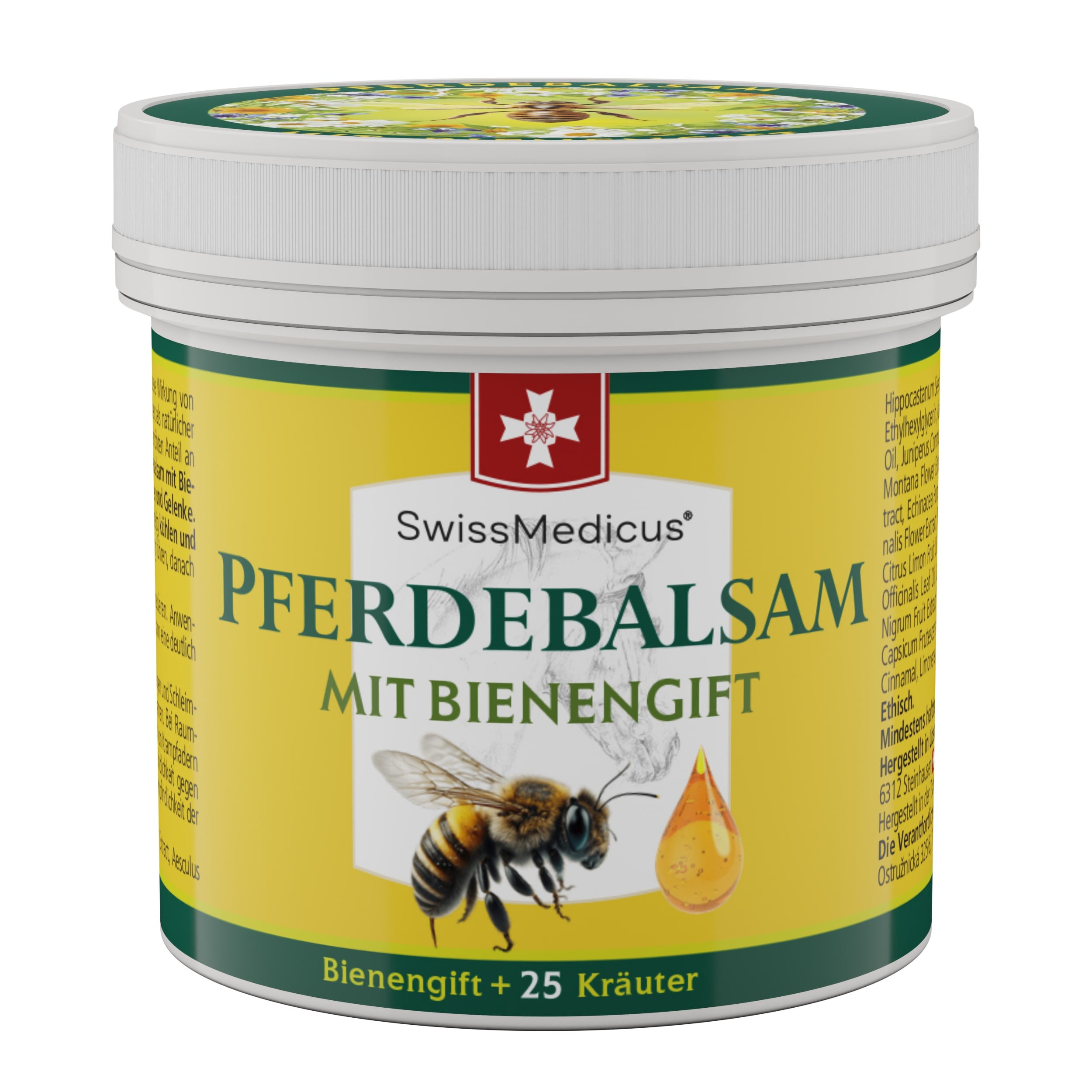 Konjska mast s pčelinjim otrovom 150 ml