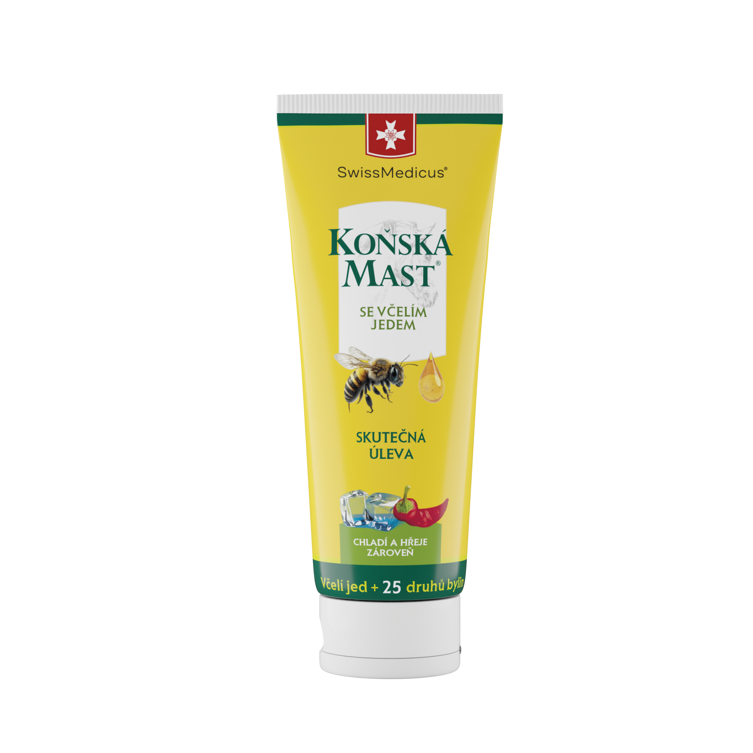 Koňská mast se včelím jedem 75 ml